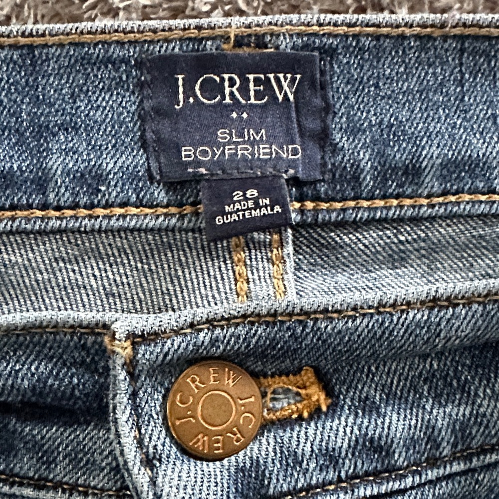 J.Crew Factory, Slim Boyfriend Jean, Size 28